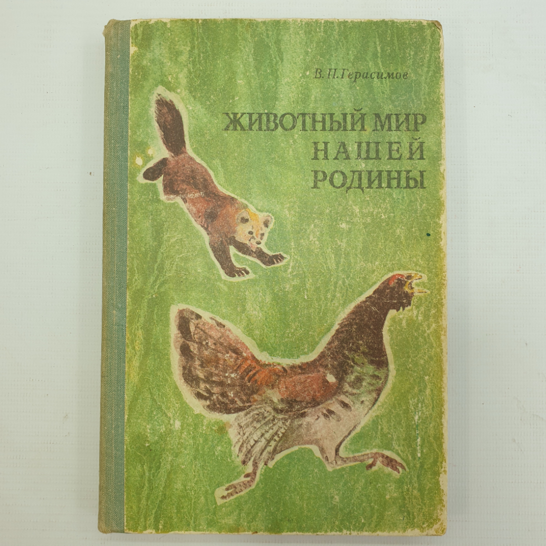 В.П. Герасимов "Животный мир нашей родины", Москва, Просвещение, 1977г.. Картинка 1