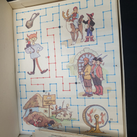 Игра настольная "В стране приключений", в коробке. СССР. Картинка 4