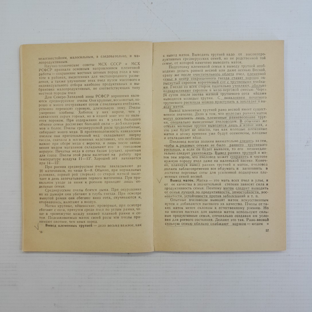 В помощь пчеловоду В.М.Тетюшев "Лениздат" 1980г.. Картинка 4