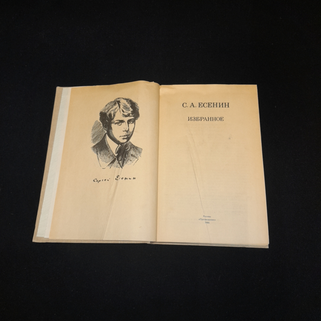 С.А. Есенин. Избранное. Изд. Просвещение, 1986г. Картинка 3