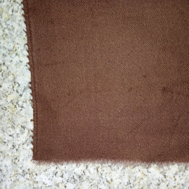 Ткань фланель коричневая 68х210 см СССР. Картинка 3