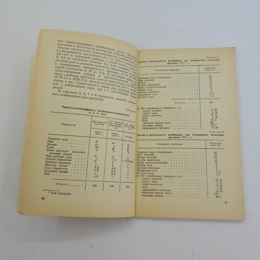 Учебная книга кроликовода. Н.С. Зусман, В.Н. Помытко. Изд. Колос, 1972г. Картинка 4