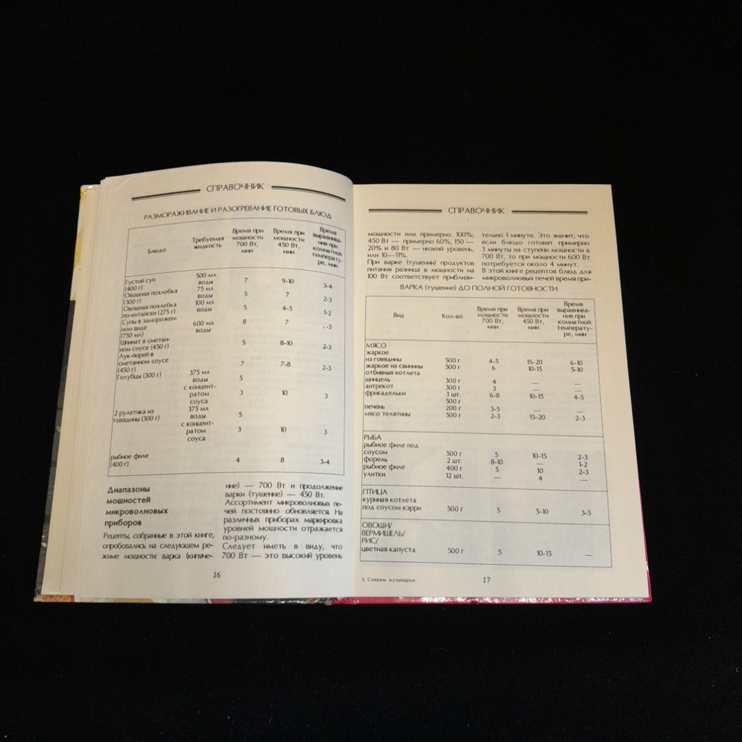 Как готовить в микроволновой печи. Современная кулинария. Изд. Этоним, 1994г. Картинка 3