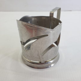 Подстаканник Чайка, нержавейка, винтаж СССР