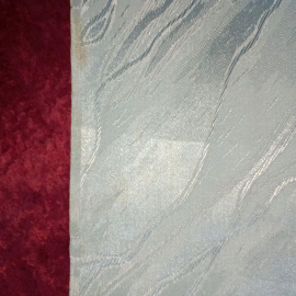 Ткань портьерная, шелк, 153 х 507м.  имеются многочисленные пятна. Картинка 3