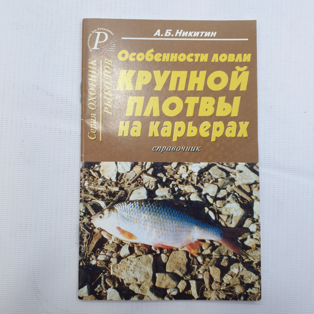 А.Б. Никитин, Особенности ловли крупной плотвы на карьерах, 2003 г. Картинка 1