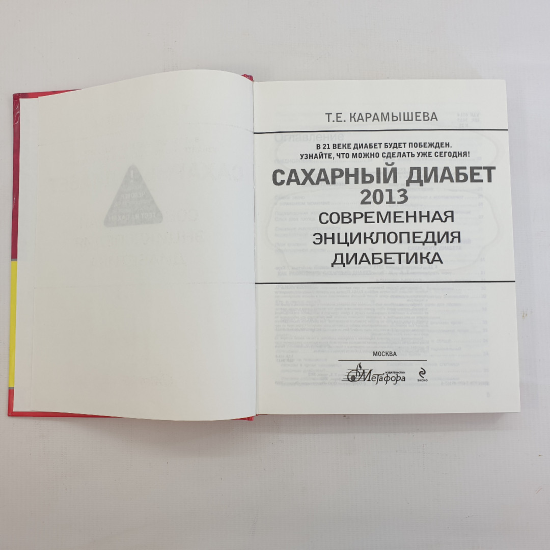 Т. Карамышева, Сахарный диабет, 2013 г.. Картинка 5