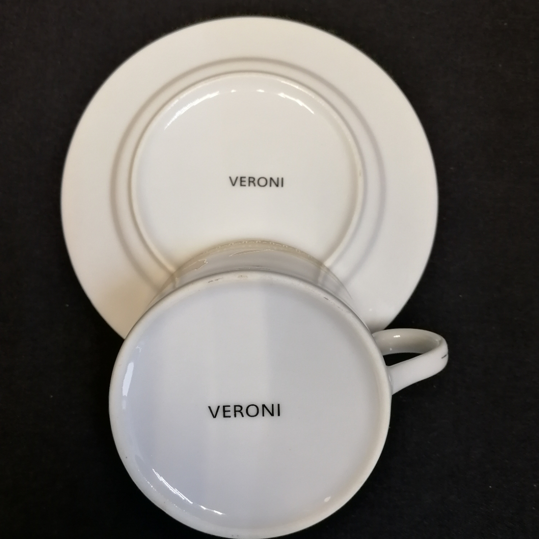 Чайная пара производство Польша Veroni. Картинка 5