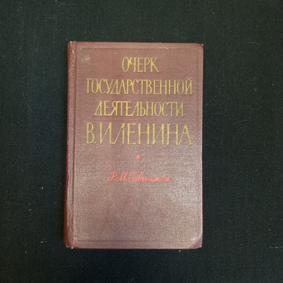 Р.М. Савицкая, Очерк государственной деятельности, Изд. Мысль, 1969 г.. Картинка 1