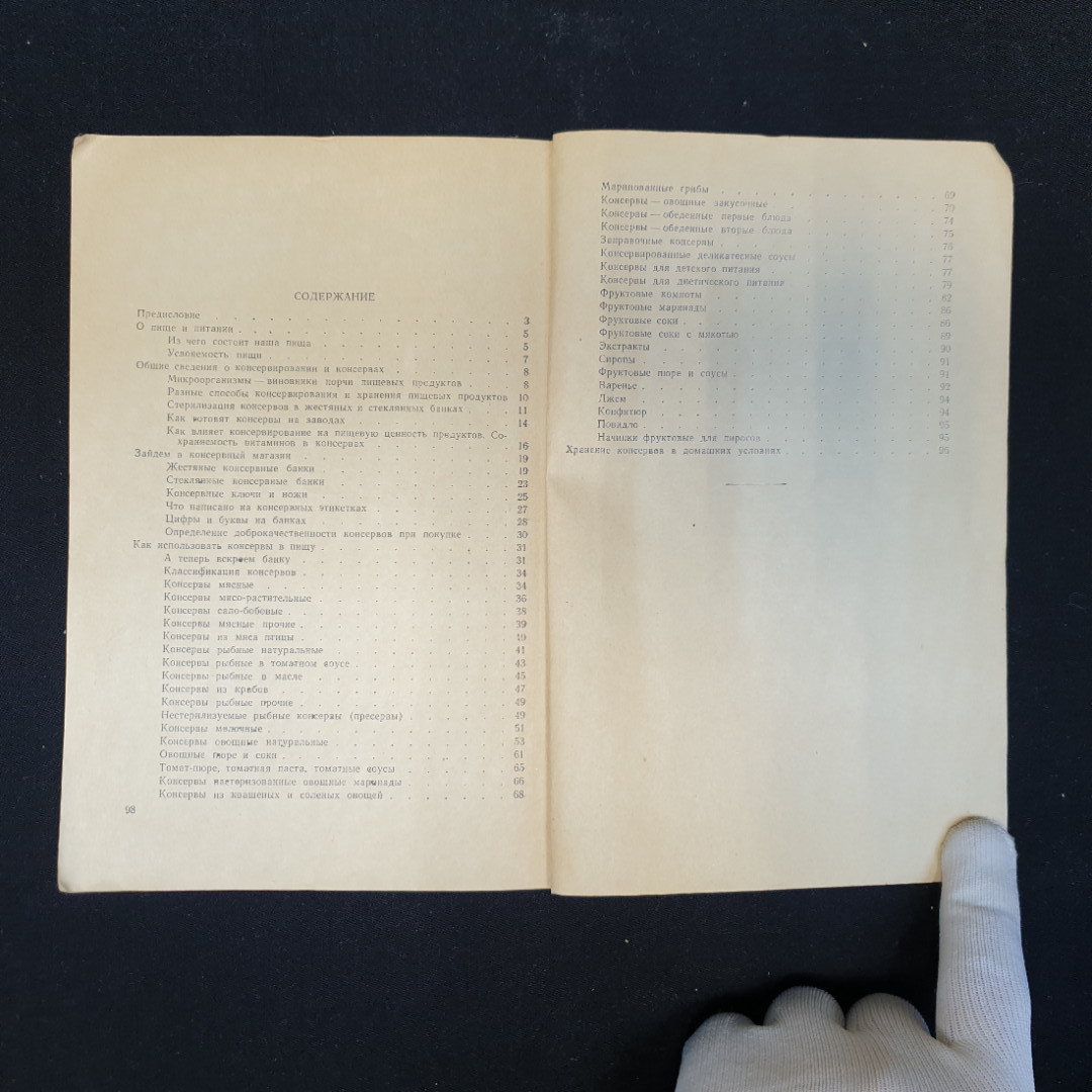 А.Ф. Наместников, Консервы и их использование в домашнем питании, 1963 г.. Картинка 8