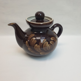 Чайник заварочный, керамика 2 л скол, винтаж СССР