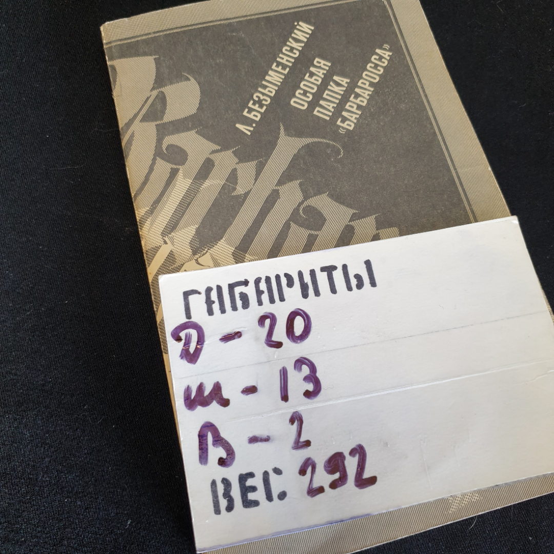 Л. Безыменский Особая папка "Барбаросса". Картинка 14