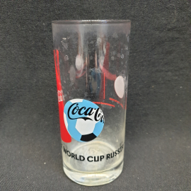 Стакан "Coca-Cola, 2018 FIFA WORLD CUP Russia" стекло. Картинка 2