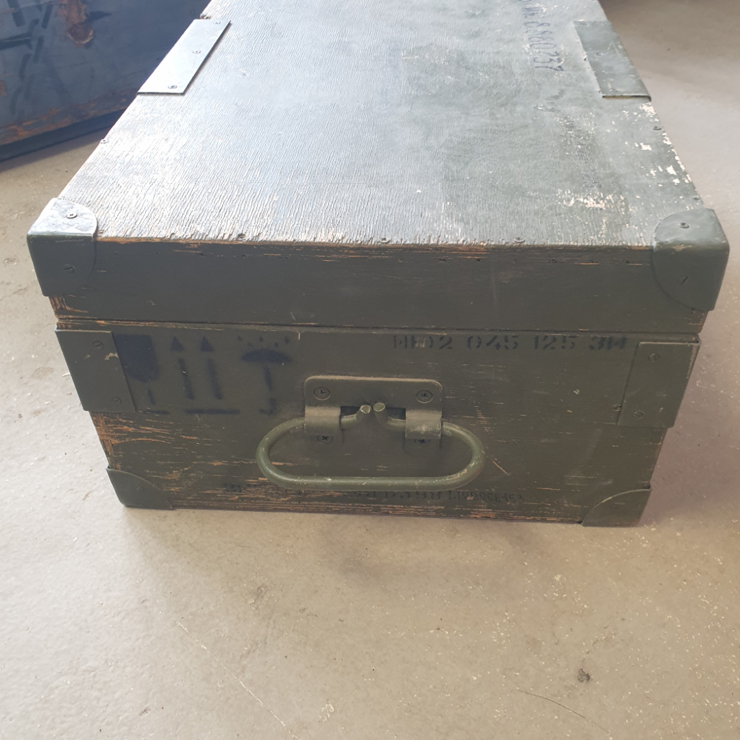 Ящик деревянный для хранения, размер 60 х 38 х 23 см, СССР. Картинка 8