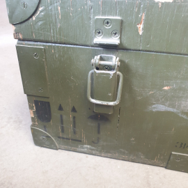 Ящик деревянный для хранения, размер 60 х 38 х 23 см, СССР. Картинка 7
