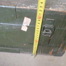 Ящик деревянный для хранения, размер 60 х 38 х 23 см, СССР. Картинка 16