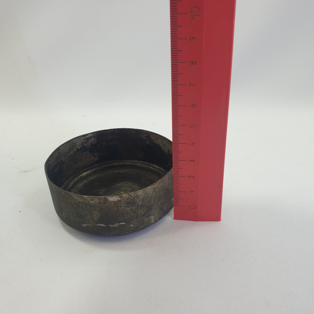 Заглушка (тушилка) для жарового самовара, диаметр 7,5 см, металл. СССР. Картинка 8