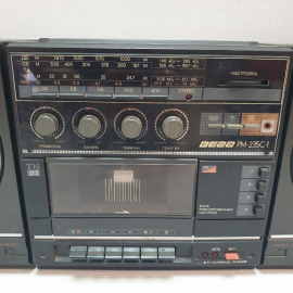 Магнитофон кассетный Вега РМ 235С-1, частичная работоспособность. СССР. Картинка 3