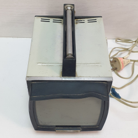 Телевизор переносной ч/б изображения Электроника ВЛ-100, включается, нет изображения. СССР. Картинка 3