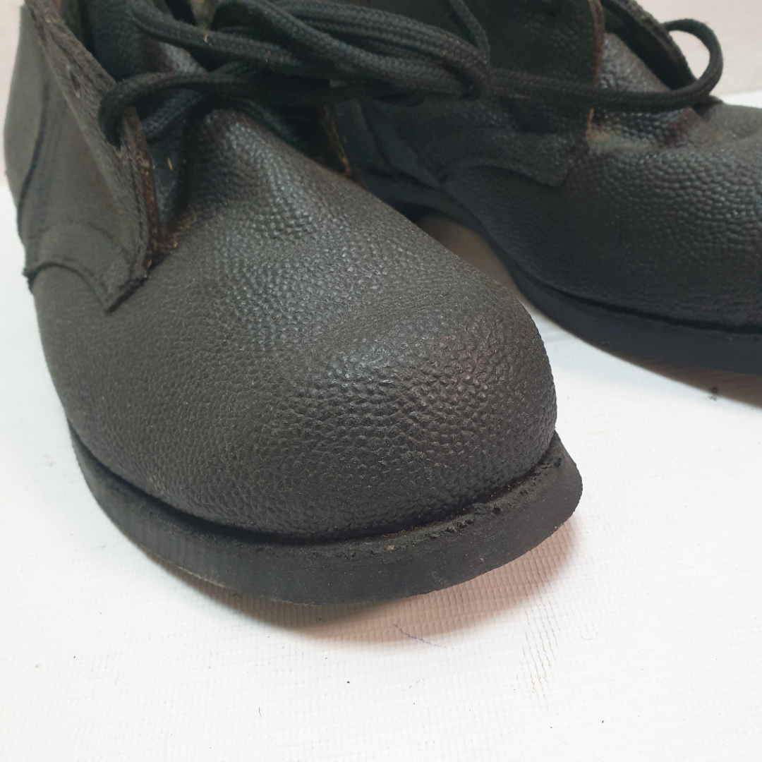 Ботинки кирзовые рабочие, новые, на шнурках, 43 размер, 277 КИ 5АГ/0,. Картинка 10