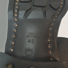 Сапоги кирзовые, 45 размер, 292 КИ, б/у, подошва усилена гвоздиками,СССР. Картинка 12