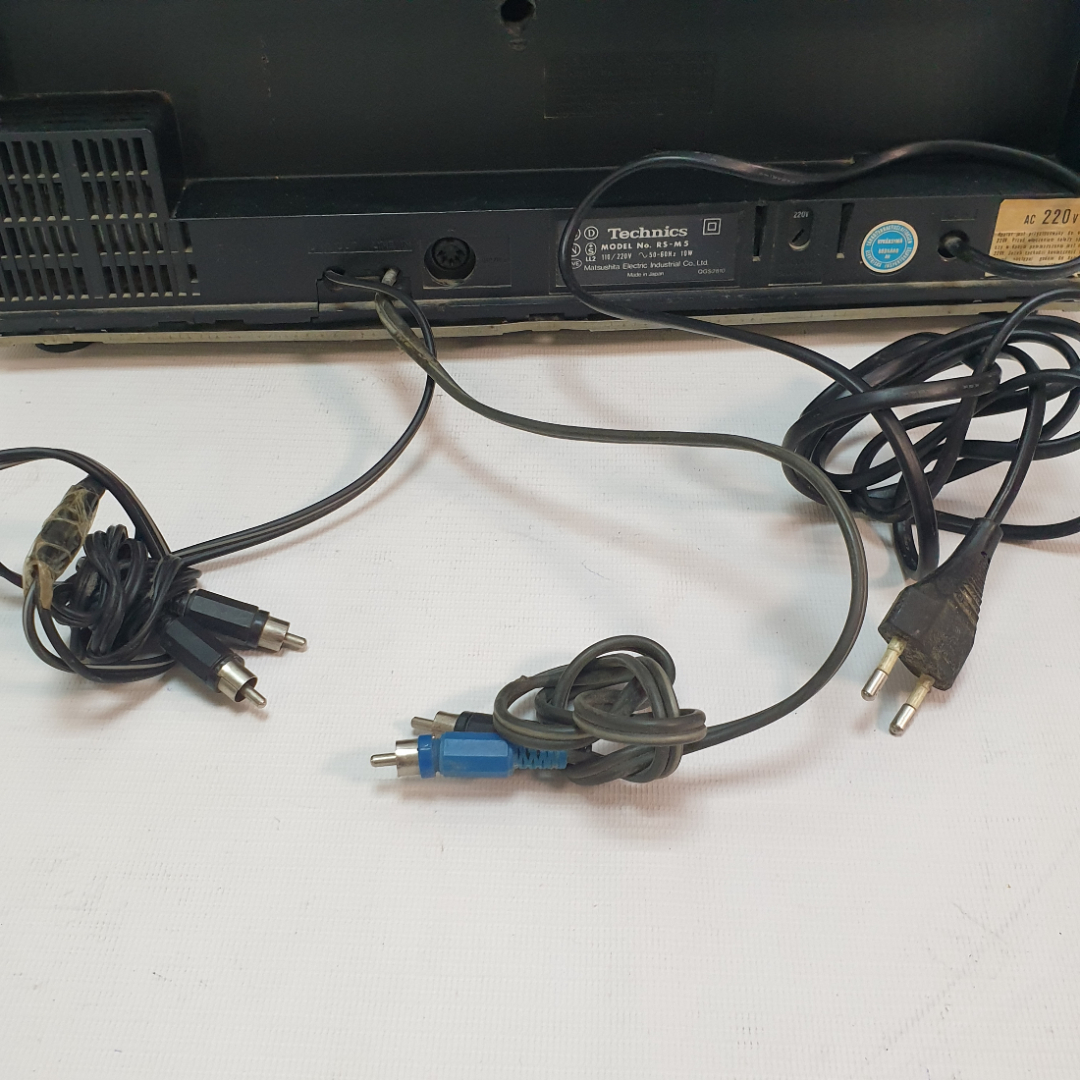 Дека кассетная Technics RS-M5, кассетоприемник требует ремонта. Япония. Картинка 14