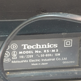 Дека кассетная Technics RS-M5, кассетоприемник требует ремонта. Япония. Картинка 12