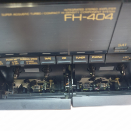 Магнитофон кассетный Sony HST-404, работает, деки требуют ремонта. Япония. Картинка 5