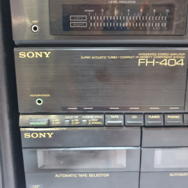 Магнитофон кассетный Sony HST-404, работает, деки требуют ремонта. Япония. Картинка 6