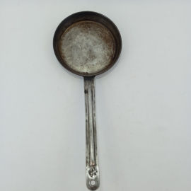 Сковорода мини, порционная, алюминий, диаметр 14 см, СССР. Картинка 2