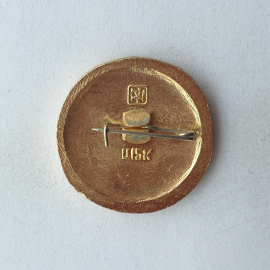 Значок "Золотое кольцо. Суздаль", СССР. Картинка 2