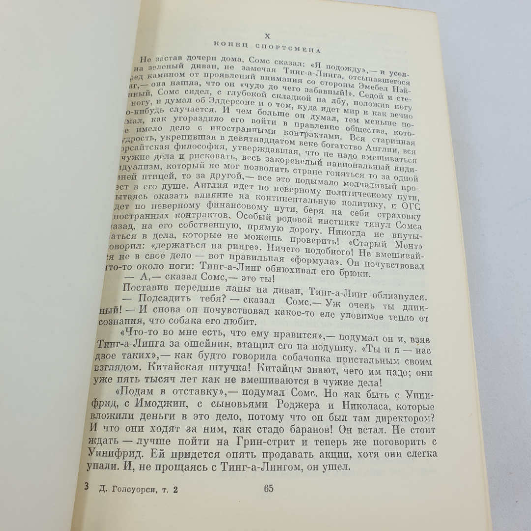 Книга Джон Голсуорси " Сага о Форсайтах" том 2, 1973 год, БВЛ, 20 (147). Картинка 9