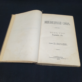 Энциклопедический словарь Брокгауза и Ефрона, том 16. Санкт-Петербург, 1893г. Картинка 4