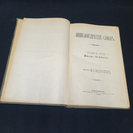 Энциклопедический словарь Брокгауза и Ефрона, том 23. Санкт-Петербург, 1894г. Картинка 3