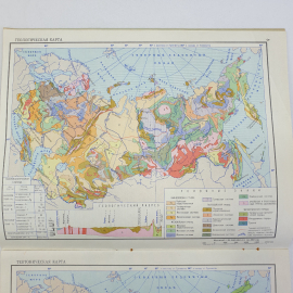 Географический атлас СССР для 7-го класса, ГУГиК при совете министров СССР, Москва, 1979г.. Картинка 7