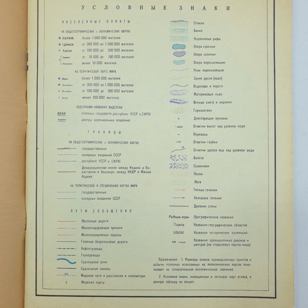 Географический атлас СССР для 9-го класса, ГУГиК при совете министров СССР, Москва, 1979г.. Картинка 3