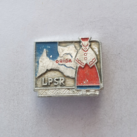 Значок "LPSR Origa", СССР