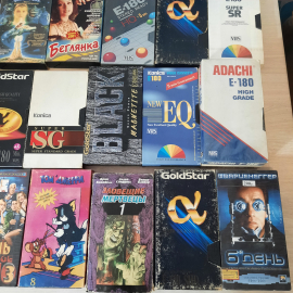 Кассеты для видеомагнитофона VHS. Цена за штуку. . Картинка 2