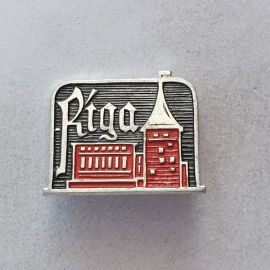 Значок "Riga", СССР