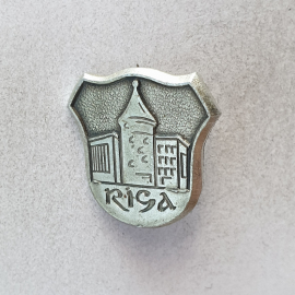 Значок "Riga", СССР. Картинка 1