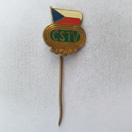 Значок "CSTV", СССР