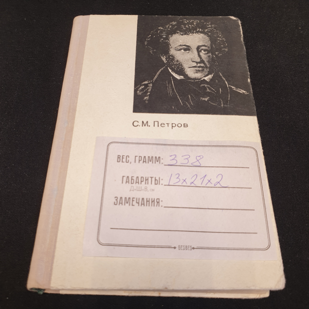 С. М. Петров "А.С. Пушкин - очерк жизни и творчества", Москва, изд. Просвещение, 1973. Картинка 11