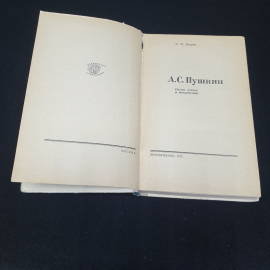 С. М. Петров "А.С. Пушкин - очерк жизни и творчества", Москва, изд. Просвещение, 1973. Картинка 2