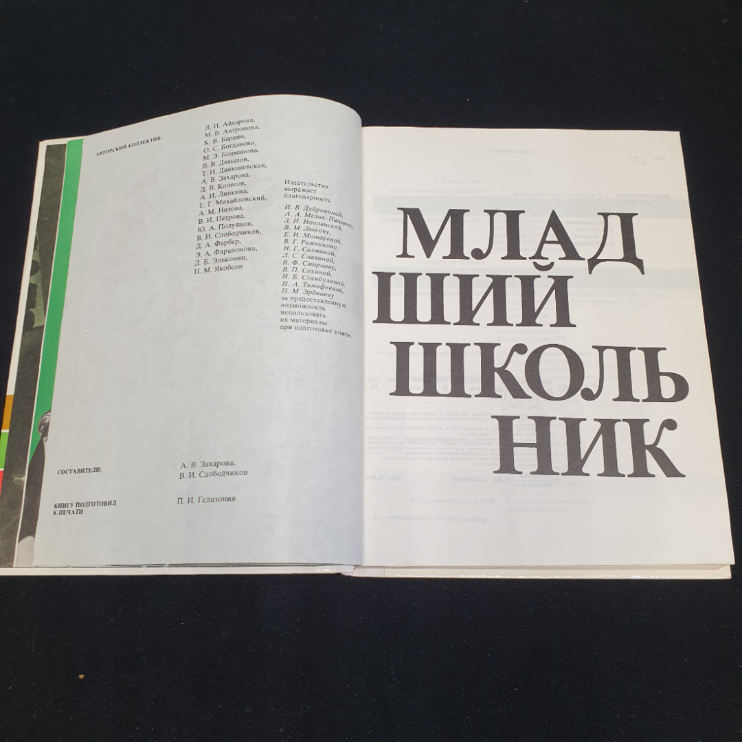 "Мир детства: младший школьник" под ред. А.Г. Хрипковой, изд. Педагогика, Москва, 1981. Картинка 2