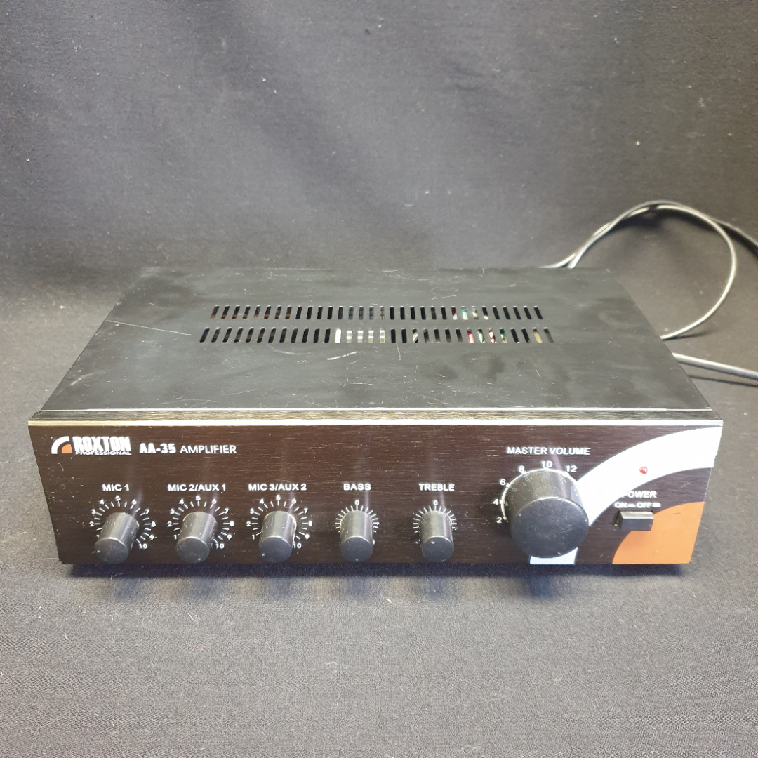 Трансляционный усилитель Roxton AA-35 Amplifier, полностью рабочий. Картинка 1