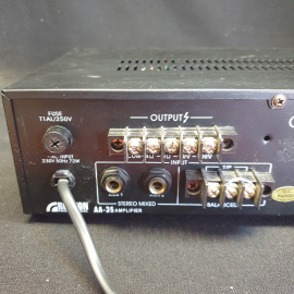 Трансляционный усилитель Roxton AA-35 Amplifier, полностью рабочий. Картинка 6