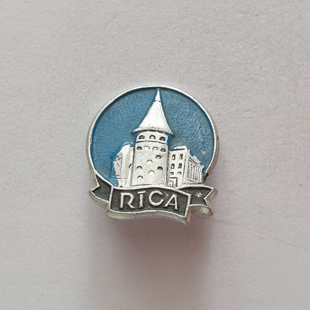 Значок "Riga", СССР. Картинка 1