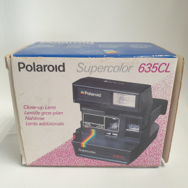 Polaroid Supercolor 635CL моментальной печати, исп. кассеты 600-й и 636-й серии, Великобритания