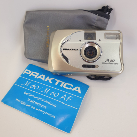 Фотоаппарат "Praktica M-60" в чехле, работоспособность не проверялась, Германия