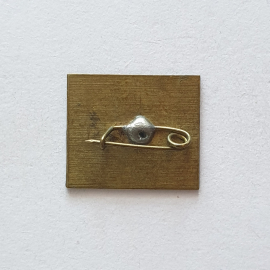 Значок "НИИСК Госстрой СССР 1956-1976", СССР. Картинка 2